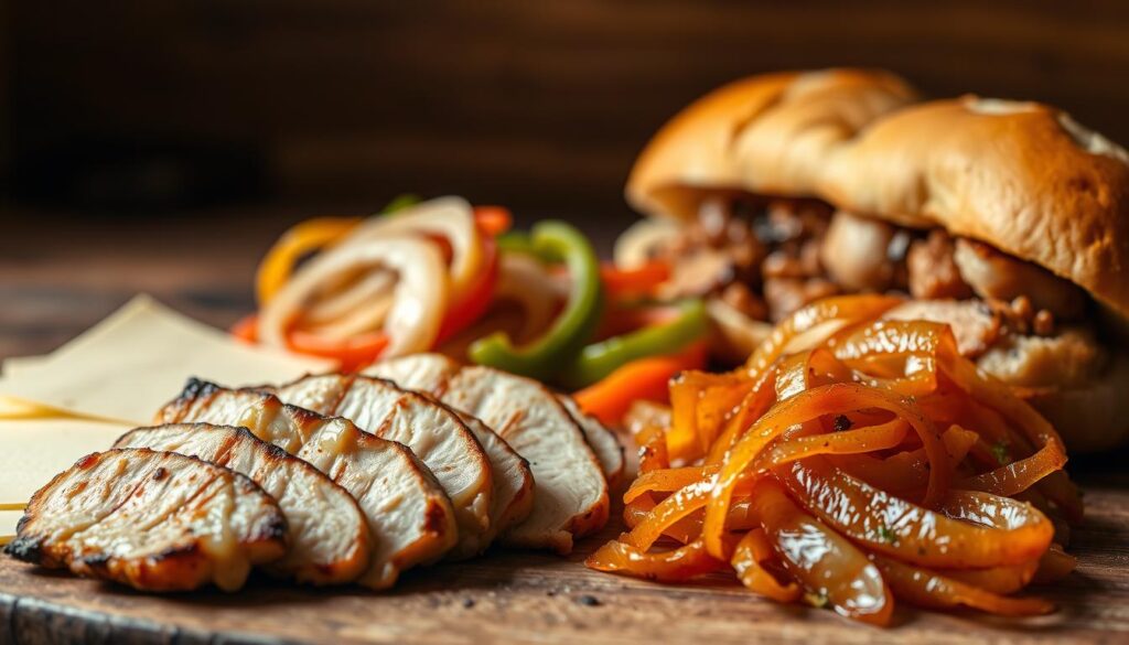 Chicken Cheesesteak Ingredients Chicken Cheesesteak Ingredients