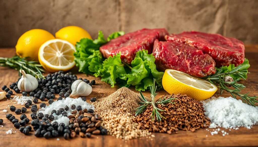 Steak Seasoning and Ingredients