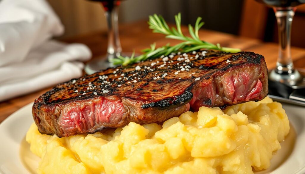 Steak and Potatoes Classic American Dish
