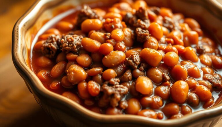 baked beans with ground beef recipe